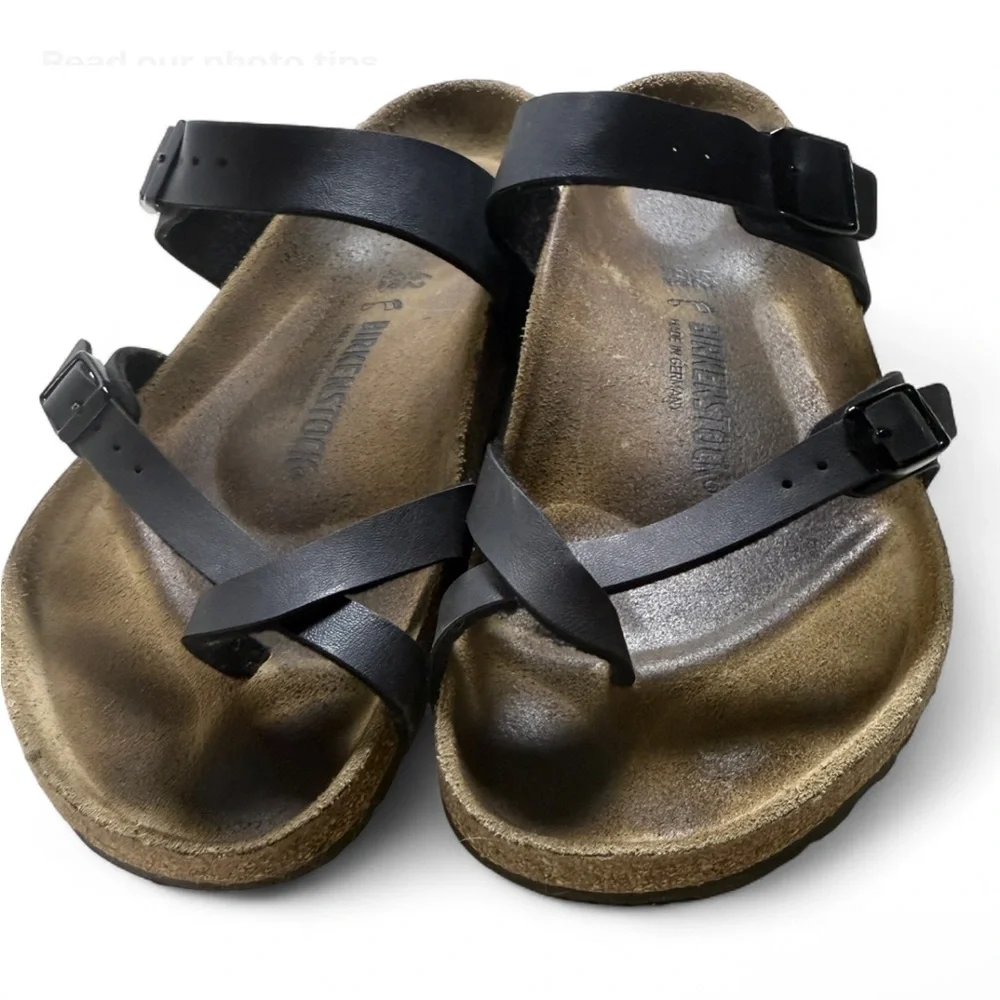 Birkenstock Mayari Sandal Size 42 Women 11 Men 9 Dark Brown - Picture 1 of 8